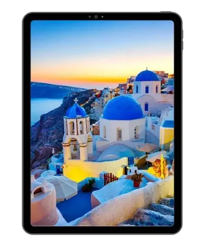 Santorini zoom background